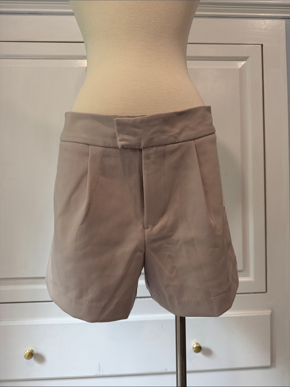 a new day Taupe High-Rise Tailored Women's Shorts